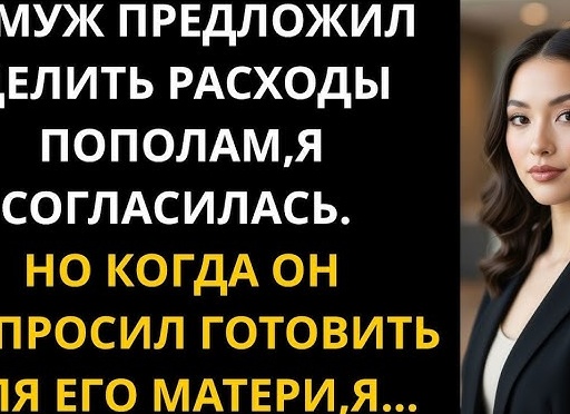 Муж предложил делить расходы пополам, и я выставила ему счёт за декрет.